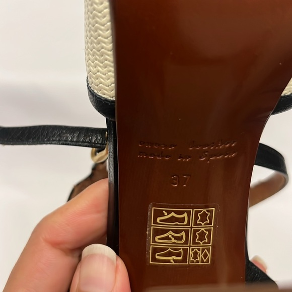 CHIE MIHARA Leather Multicolor Sandals Size 37 - Picture 7 of 9